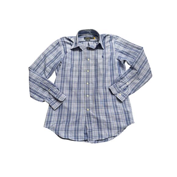 Men Polo Ralph Lauren Classic Fit Size Small Plaid Button Up - Picture 2 of 7